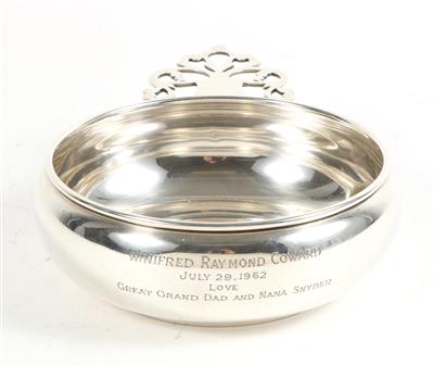 Cartier - Silber Weinprobierschale, - Silver objects