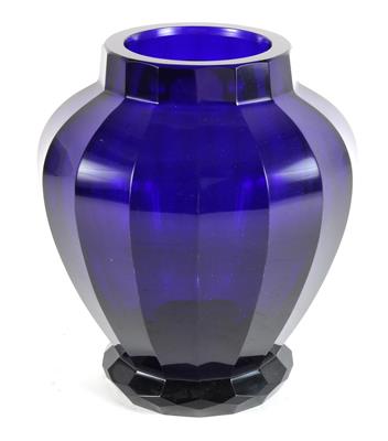 Böhmische Vase, - Jugendstil und angewandte Kunst des 20. Jahrhunderts