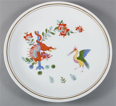 4 Meissen Teller, - Antiquariato