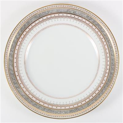 12 Speiseteller, - Tableware