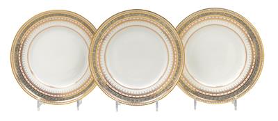 12 Speiseteller, - Tableware