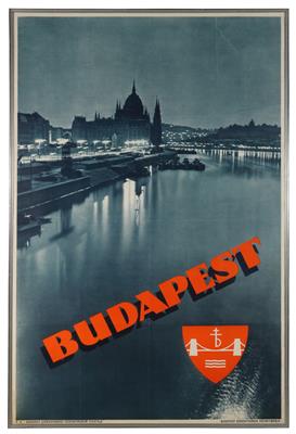 BUDAPEST - Manifesti e insegne pubblicitarie