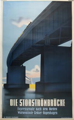 DIE STORSTRÖMBRÜCKE - Posters and Advertising Art