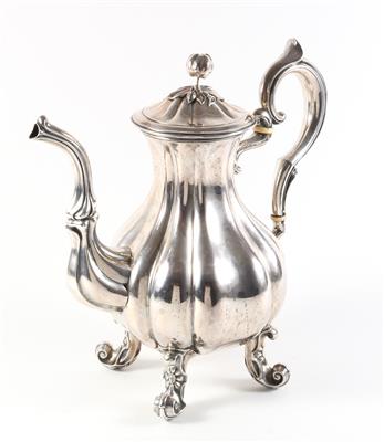 Französische Silber Kaffeekanne - Oggetti d'argento