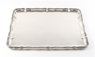 Wiener Silber Tablett, - Silver objects