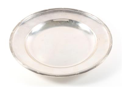 Wiener Silber Teller, - Silver objects