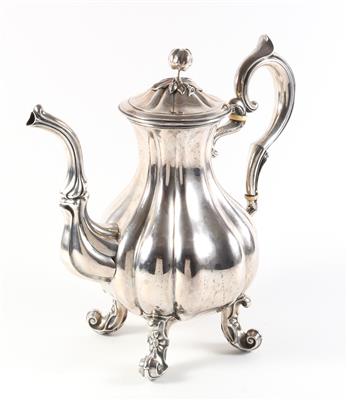 Französische Silber Kaffeekanne - Antiquariato