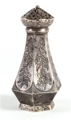 Wiener Silber Gewürzstreuer von 1854, - Antiques