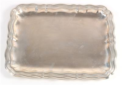 Wiener Silber Tablett, - Antiques
