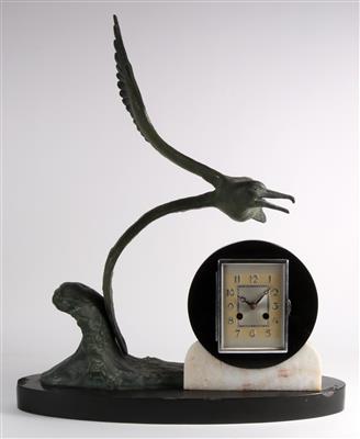 Art Deco Kamingarnitur "Fliegende Möwe" - Antiques