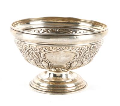 Birminghamer Silber Schale, - Antiques