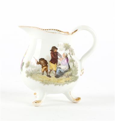 Gießer auf drei Füßen, Meissen um 1740/80, - Antiquariato