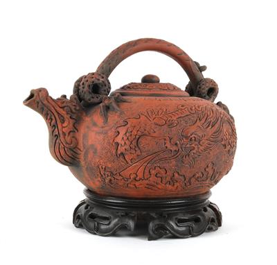 Große Teekanne, China, Marke Zhong Guo Tao Yi, um 1970 - Asiatika
