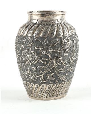 Iranische Silber Vase, - Asiatika