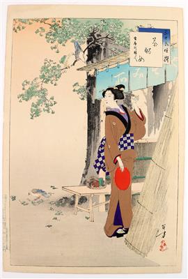 Mizuno Toshikata (1866-1908) - Asiatika