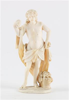 Bacchus, Elfenbeinfigur, - Antiques