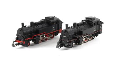 Märklin H0, 2 Stk. Dampfloks: - Hračky