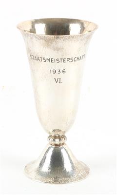 Wiener Silber Pokal Fa. Alexander Sturm - Antiquitäten