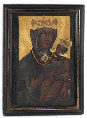 Heiligenbild Maria Pötsch, - Antiques