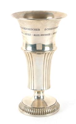 Wiener Silber Pokal mit Gravur von 1928 - Antiquitäten