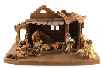 Weihnachtskrippe, - Christmas cribs, sculptures and folk art