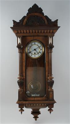 Altdeutsche Wandpendeluhr "Gustav Becker" - Watches and antique scientific instruments