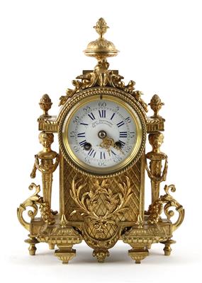 Berliner Historismus Bronzeuhr - Watches and antique scientific instruments