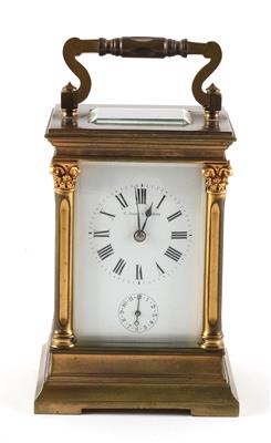 Historismus Reisewecker "C. Suchy  &  Söhne" - Watches and antique scientific instruments
