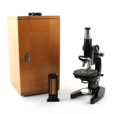 Mikroskop um 1940 - Watches and antique scientific instruments