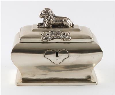 Wiener Silber Zuckerdose mit Innenvergoldung von 1840, - Antiquitäten