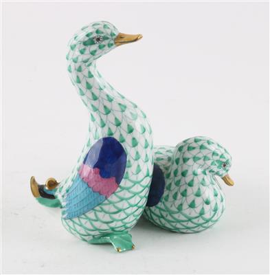 2 Enten, - Antiques