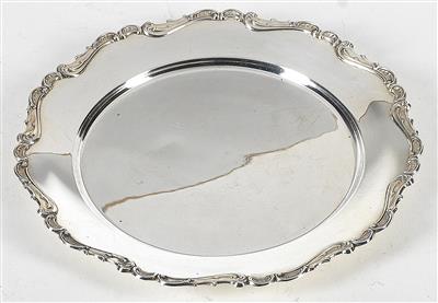 Italienische Silber Teller, - Antiquitäten
