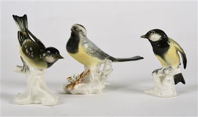 3 Vögel, - Saisoneröffnung - Antiquitäten