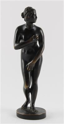 Bronzefigur, Darstellung eines weiblichen Aktes, - Antiques