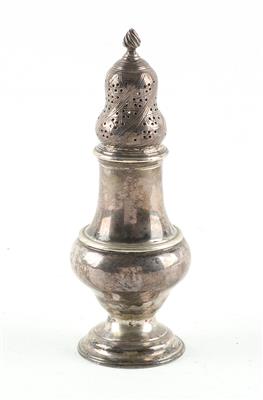Londoner Silber Gewürzstreuer, - Antiques