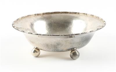 Schwedische Silber Schale, - Antiquitäten