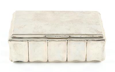 Wiener Silber Deckeldose, - Antiquariato