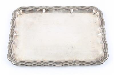 Wiener Silber Tablett von Fa. Sturm, - Antiques