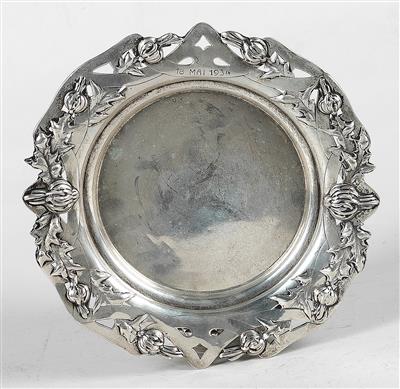 Wiener Silber Teller, - Antiques