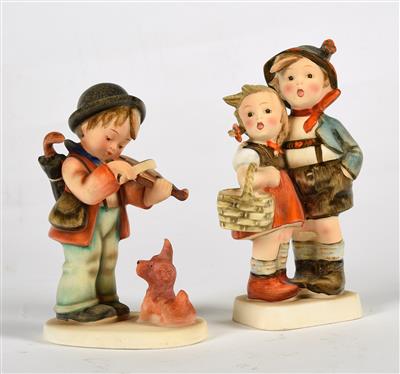 Geigerlein mit Hund, Hänsel und Gretel, - Antiques