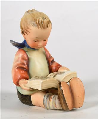 Bücherwurm-Junge, - Antiquitäten