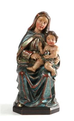 Madonna mit Kind, - Antiquariato