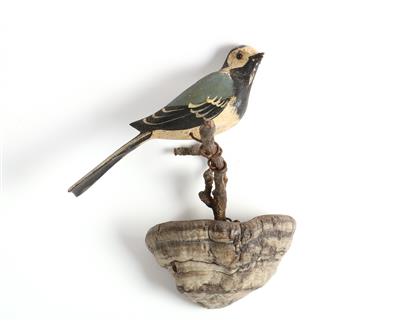 Meise, in der Art der Viechtauer Vögel, - Antiquitäten