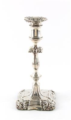 Sheffielder Silber Kerzenleuchter, - Antiques