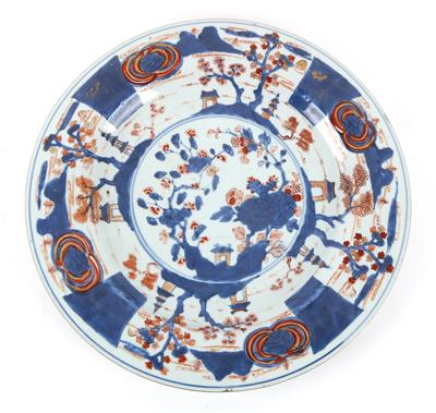 Großer Imari Teller, China, Kangxi Periode, - Antiques