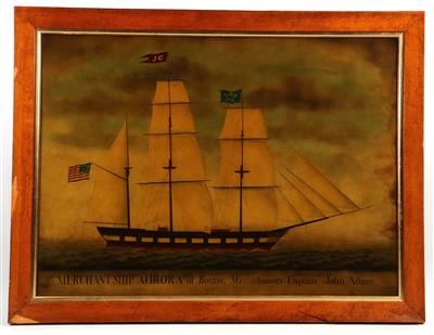 Amerikanisches Handelsschiff - Antiquitäten