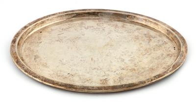 Wiener Silber Tablett, - Antiques