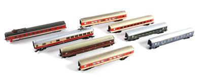 Märklin H0, 8 Stk. 4-a Personenwagen: - Hračky