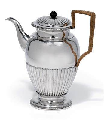 Wiener Biedermeier Kaffeekanne, - Antiques