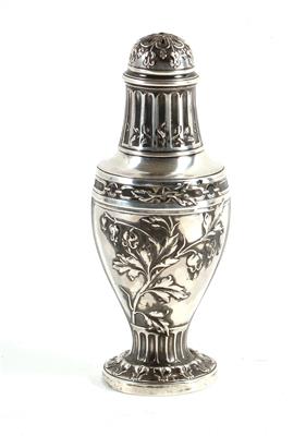 Französischer Silber Gewürzstreuer, - Antiquariato